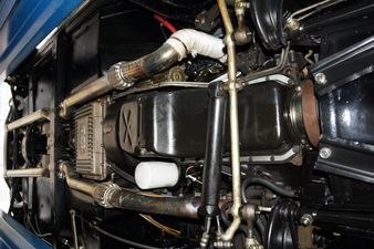 Bild: Oldtimer-Teilrestaurierung an einer Corvette beim Bosch Service Vogt in Heilbronn
